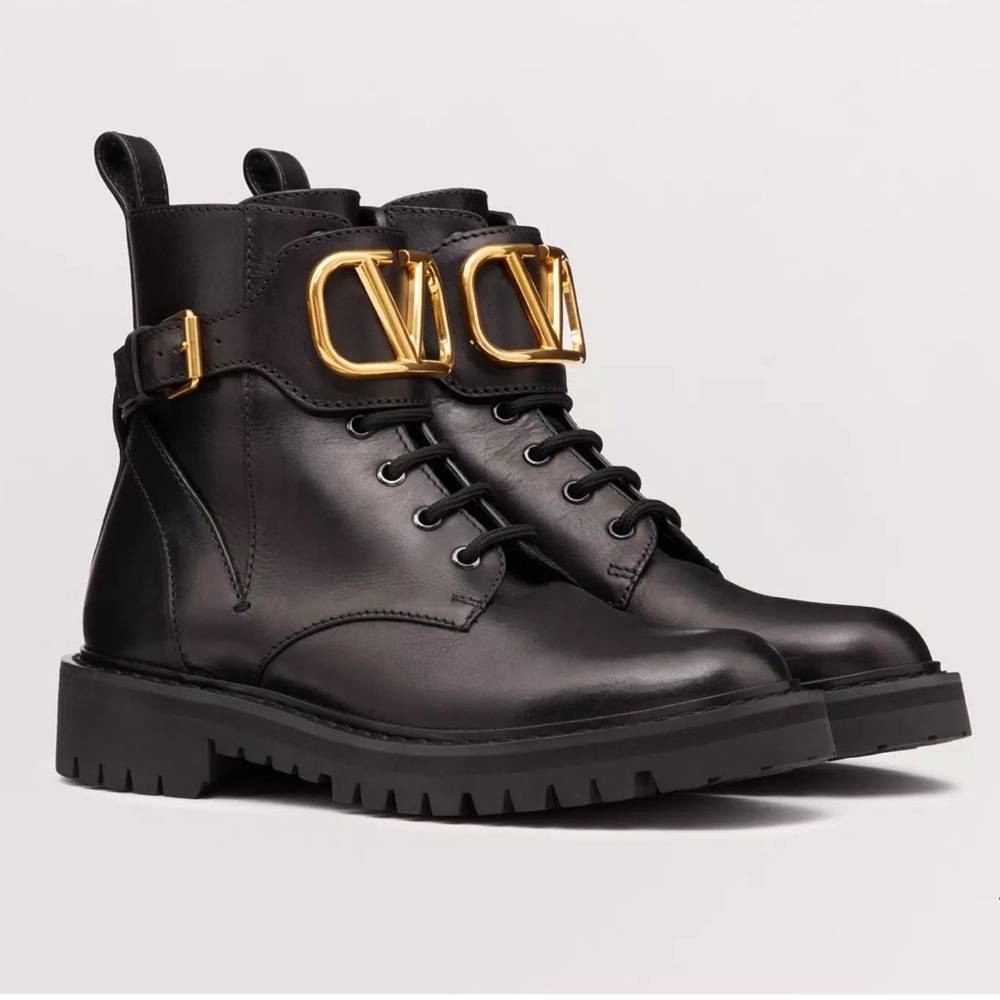 Valentino combat boots